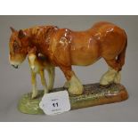 Royal Doulton group 'The Chestnut Mare',