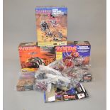 Quantity of assorted Zoids figures, some