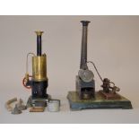 Live Steam. 2 x Bing stationary engines,