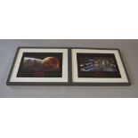 Two framed Star Wars MasterWorks Revenge