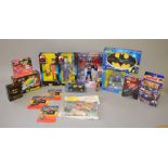 Good quantity of boxed and carded Batman