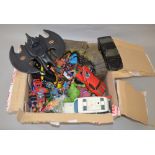 Good quantity of assorted TV related figures and vehicles, loose.