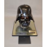EFX Collectibles Star Wars A New Hope Darth Vader Helmet, signed by Dave Prowse, ltd.ed. 365/1000.