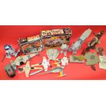 Good selection of vintage Star Wars vehicles and sets including Ewok Village, TIE Fighter,