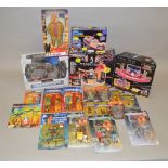 Quantity of assorted TV related figures,