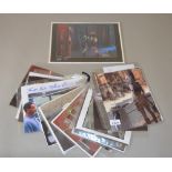 13 x Star Wars signed pictures,