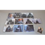 12 x Star Wars autographed pictures,