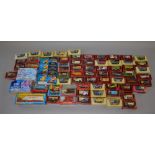 Quantity of assorted Matchbox models, mostly Models of Yesteryear models.
