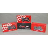 4 Minichamps Ducatti motorcycle models,