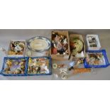Restoration Lot: Large quantity of assorted damaged ceramics and glassware including Royal Doulton,