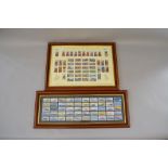A set of 'The Battle of Waterloo' (Reproduction) cigarette cards by Will's Cigarettes together with