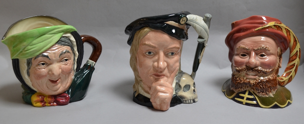 14 Royal Doulton and Beswick character jugs of various sizes: Beswick '2095'. - Image 3 of 3