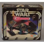 Vintage Palitoy Star Wars Darth Vader's Tie Fighter in first box.