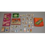 Small collection of assorted card and other games including Eagle Bacatelle together with some