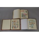 3 Stamp stock books containing a selection of World and Commonwealth stamps