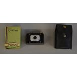 Coronet Cameo sub-miniature camera in original case and box