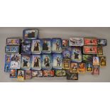 Very good quantity of Star Wars collectors cards contained in tins,