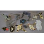 Good quantity of vintage Kenner Star Wars vehicles,