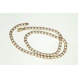 POLICE > 9ct H/M curb chain (A/F), approx weight 32.