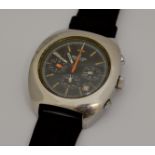 A 1970's Breitling Chronograph stainless steel gents wristwatch,