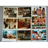 Elvis Presley Ten UK lobby cards including three for Clambake (1967), Two from California Holiday,