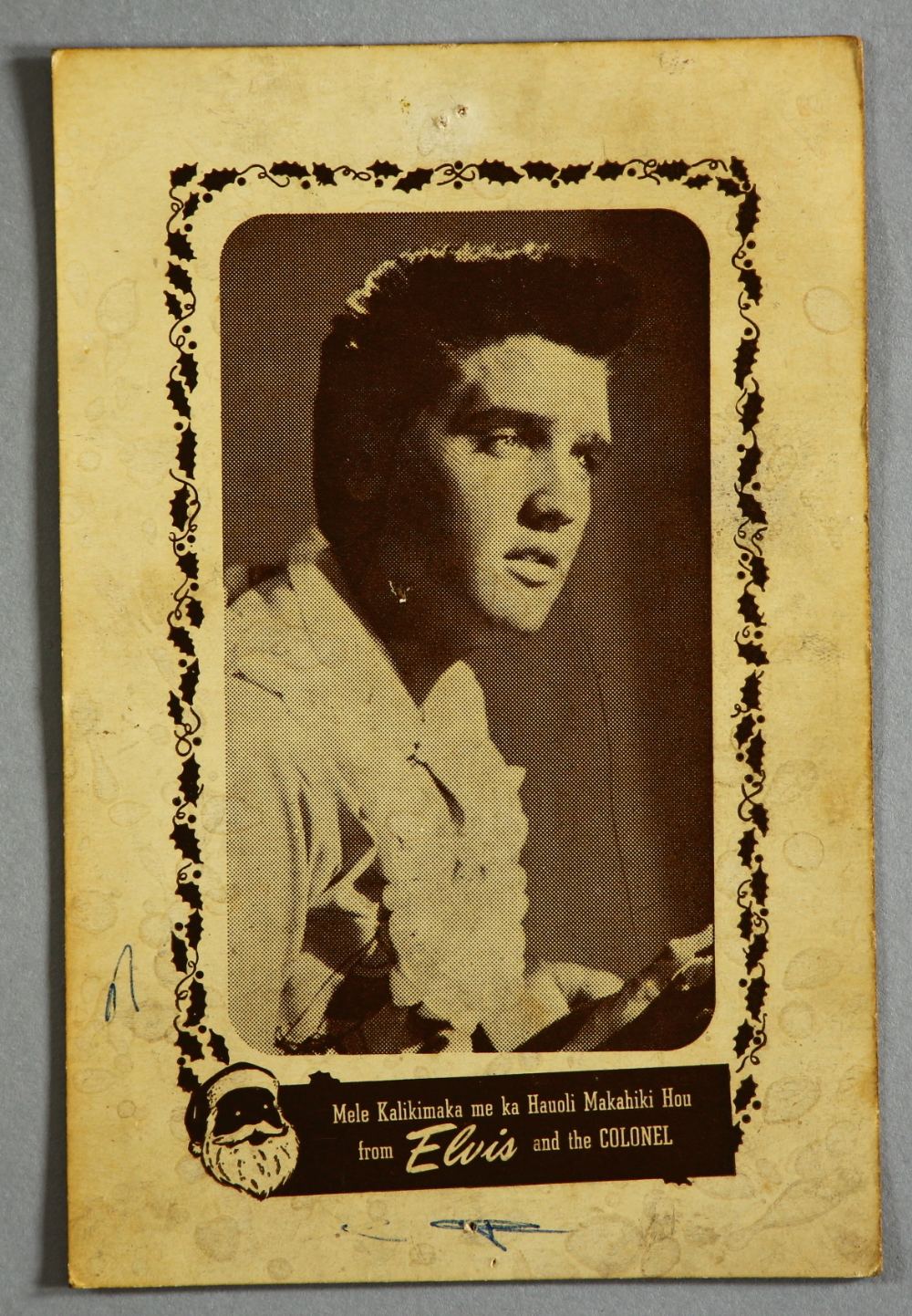 Elvis Presley Signed card (6 x 4 inch) from Elvis and the Colonel signed with Elvis Presleys - Bild 3 aus 3