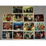 Fourteen Elvis Presley UK lobby cards including 5 x Kid Galahad (1962), Roustabout (1964),