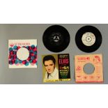 Japanese Elvis Presley SS series, SS1387 with Torpedo centre, picture sleeve on both sides,
