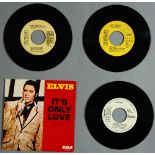 Elvis Presley 7 inch Its Only Love (Es Solo Amor) / El Sonido de tu Llanto Spanish Promo white