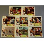Tickle Me - Elvis Presley full set of 8 US lobby cards from 1965 (11 x 14 inch)