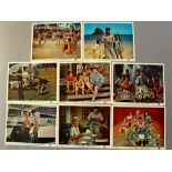 Paradise Hawaiian Style - Elvis Presley full set of eight UK lobby cards from 1966 (10 x 8 inch)