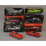 6 x Kyosho & Minichamps 1:18 scale model cars.