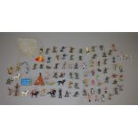 Good quantity of plastic figures by Herald, Crescent, Lone Star, Cherilea,