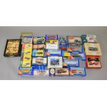 31 x assorted diecast models, mostly Corgi but includes Atlas Editions, Vitesse and others,