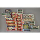 108 x diecast models, railway scale, mostly 1:76/OO, by Lledo Trackside, Base Toys and Cararama.