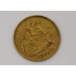 Edward VII Gold Half-Sovereign 1903.