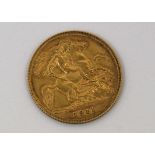 George V Gold Half-Sovereign 1911.