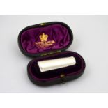 A Victorian Silver 'lipstick' scent by Deakin & Francis with original inner stopper and original