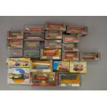 Quantity of Corgi diecast models: 14 x Original Omnibus Company; 9 x others. F-VG, boxed.