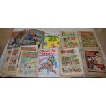 Selection of comics, includes: Hotspur;  Eagle; Mandy & Judy; Roy of the Rovers; etc.