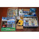 Approx 140 assorted diecast and plastic models including Corgi, Ertl, Lledo etc.