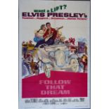 "Follow That Dream" 1962 Elvis Presley Original US one sheet film poster (27 x 41 inch) Country of