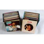 2 boxes of Elvis Presley LP records including Legendary Performer Vol 1 - 4 USA,