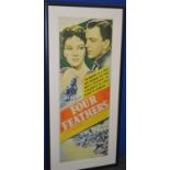 "The Four Feathers" 1939 US insert (14 x 36 inch) one of the finest films made by the Korda