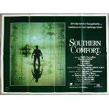 "Southern Comfort" X certificate (1981) British Quad film poster (30 x 40 inch) starring Keith