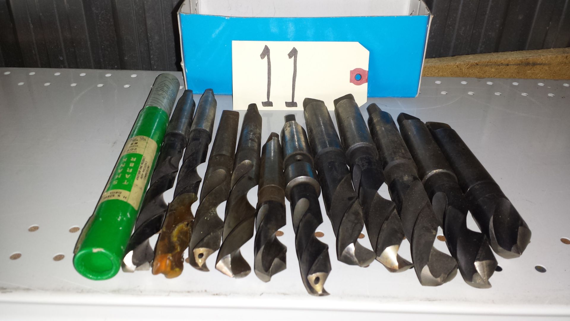 Lot of Taper Shank Drills