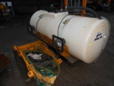 Knight front tank for sprayer c/w brackets and hydraulic driven pump etc.