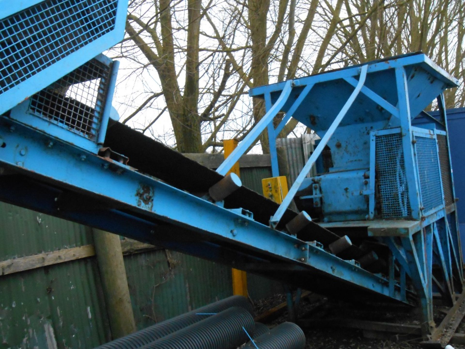 Electric powered 3 phase crusher rotary type, previously used in coal yard/mine.