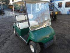 Yamaha petrol engined golf buggy.