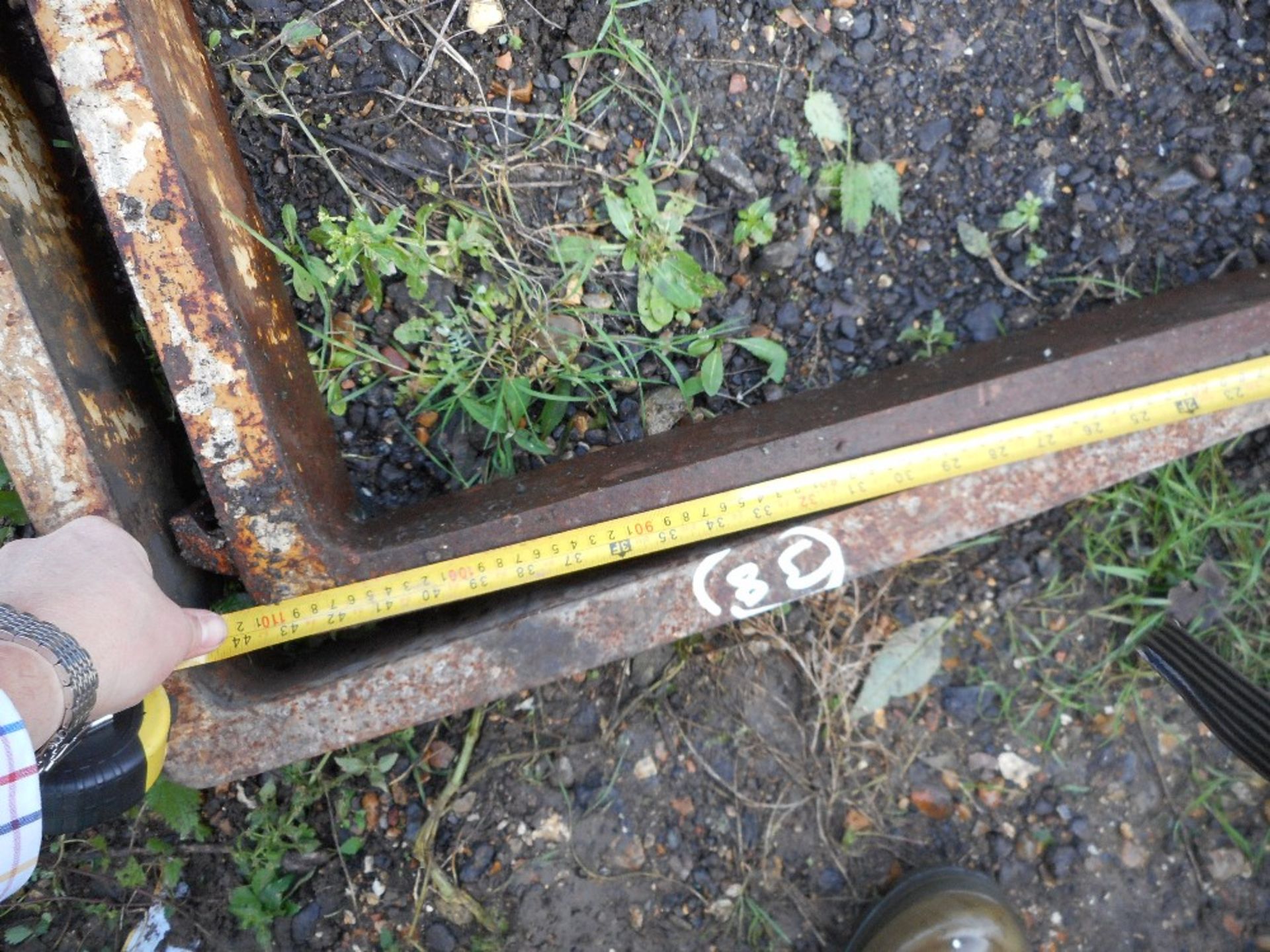 Small set of forlift tines untested - Image 3 of 3